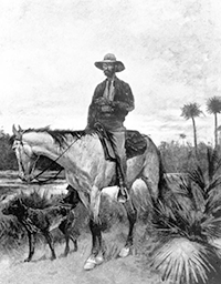 Illustration of a Cracker Cowboy