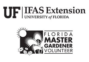 UF/IFAS Master Gardener logo stacked bw small
