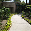 Pathway in therapy garden